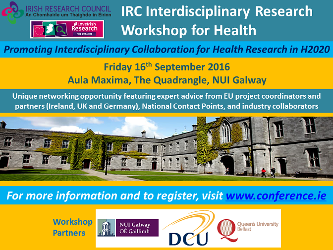 IRC interdisciplinary research workshop for health
